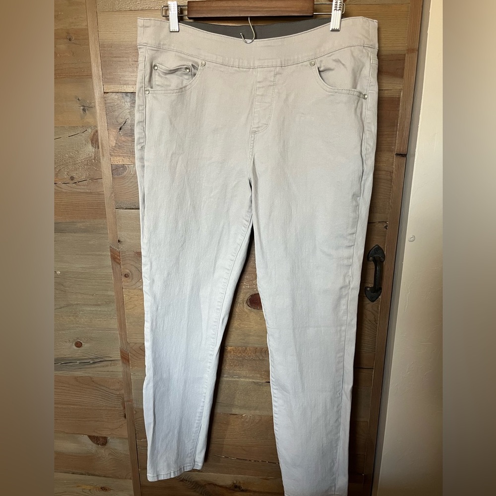 Jag Jeans Women's Skinny Stretch Jeans in Light Grey